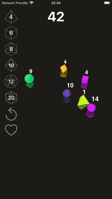 Zrzuty ekranu Roll The Dice 3D