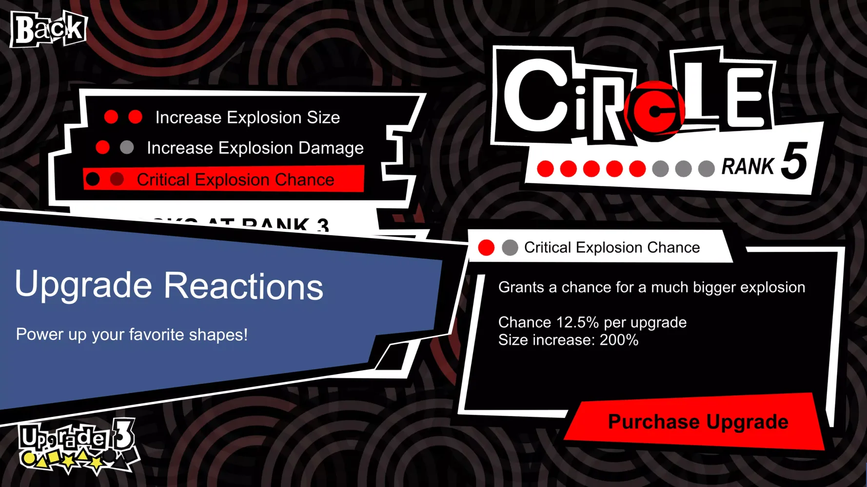 Tangkapan layar Chain Reaction