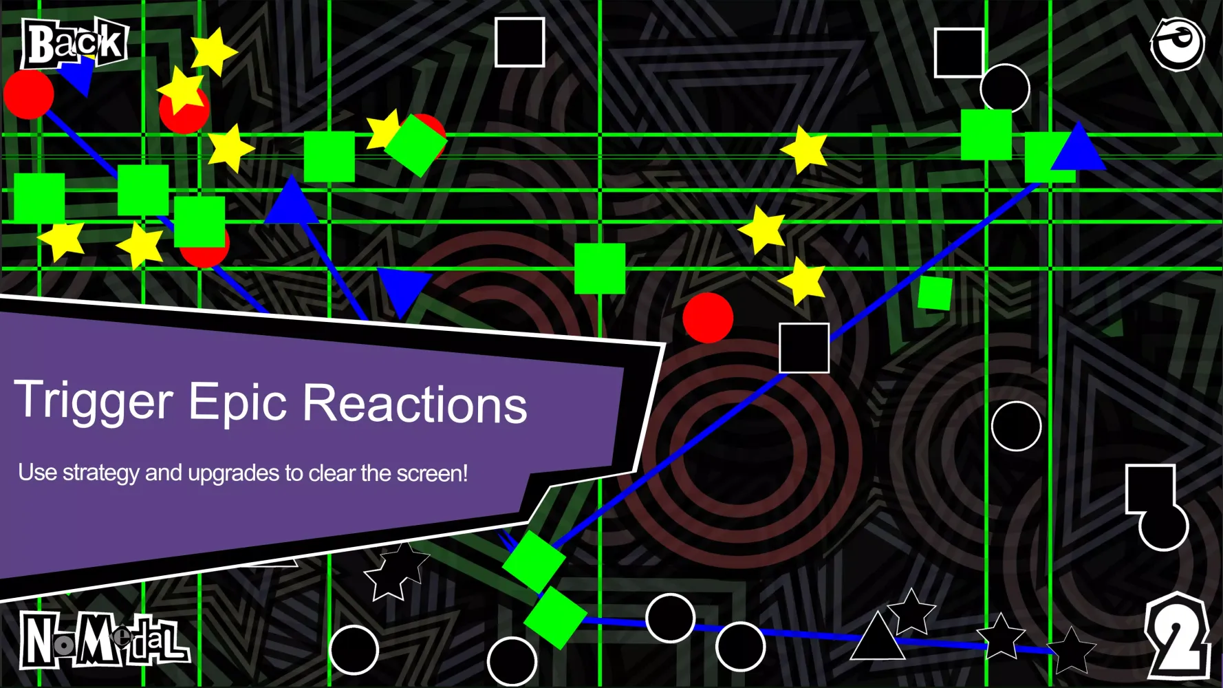 Tangkapan layar Chain Reaction
