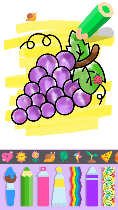 Screenshot di Coloring Book - Draw & Create