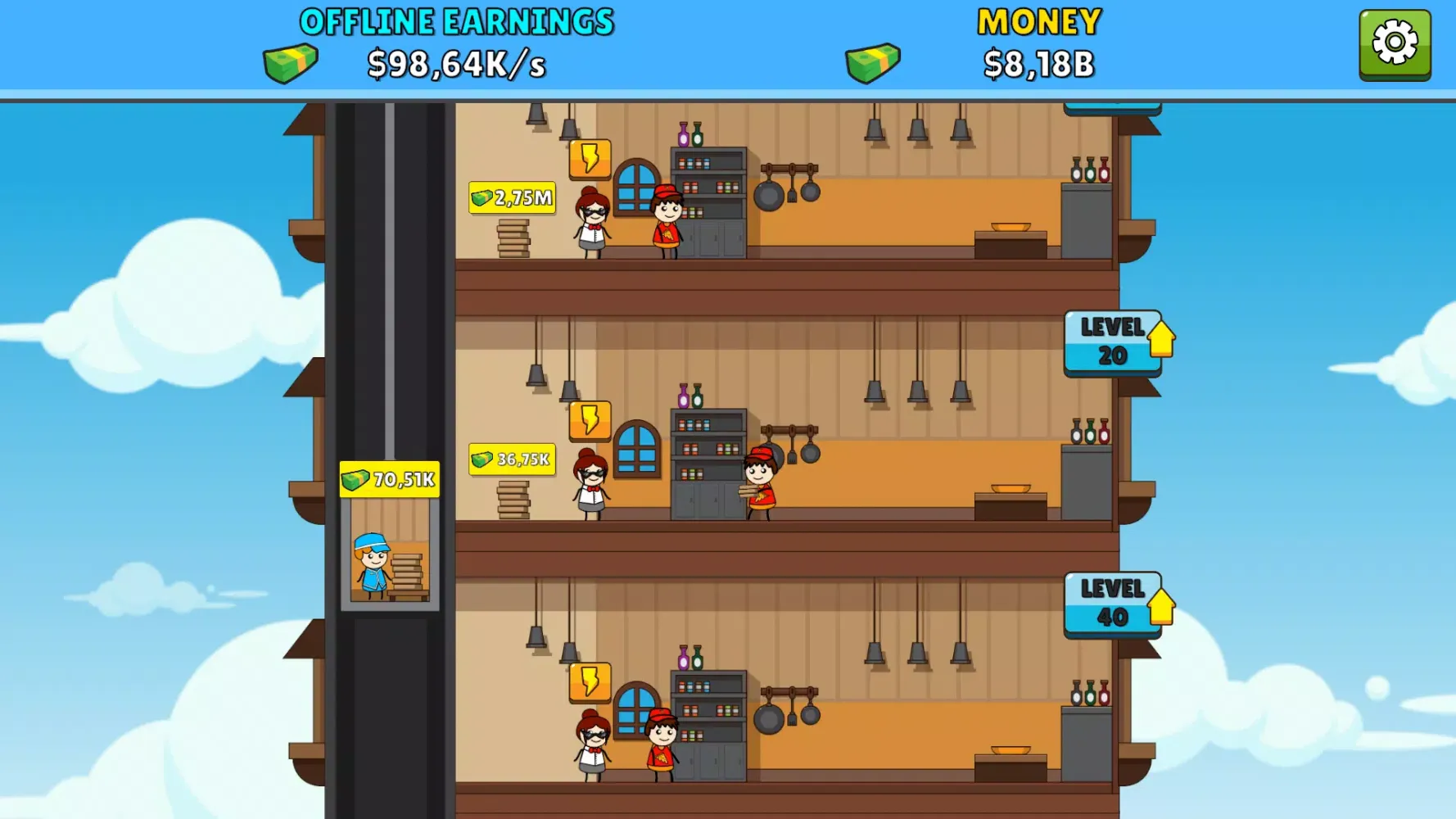 Idle Pizza Empire Screenshots