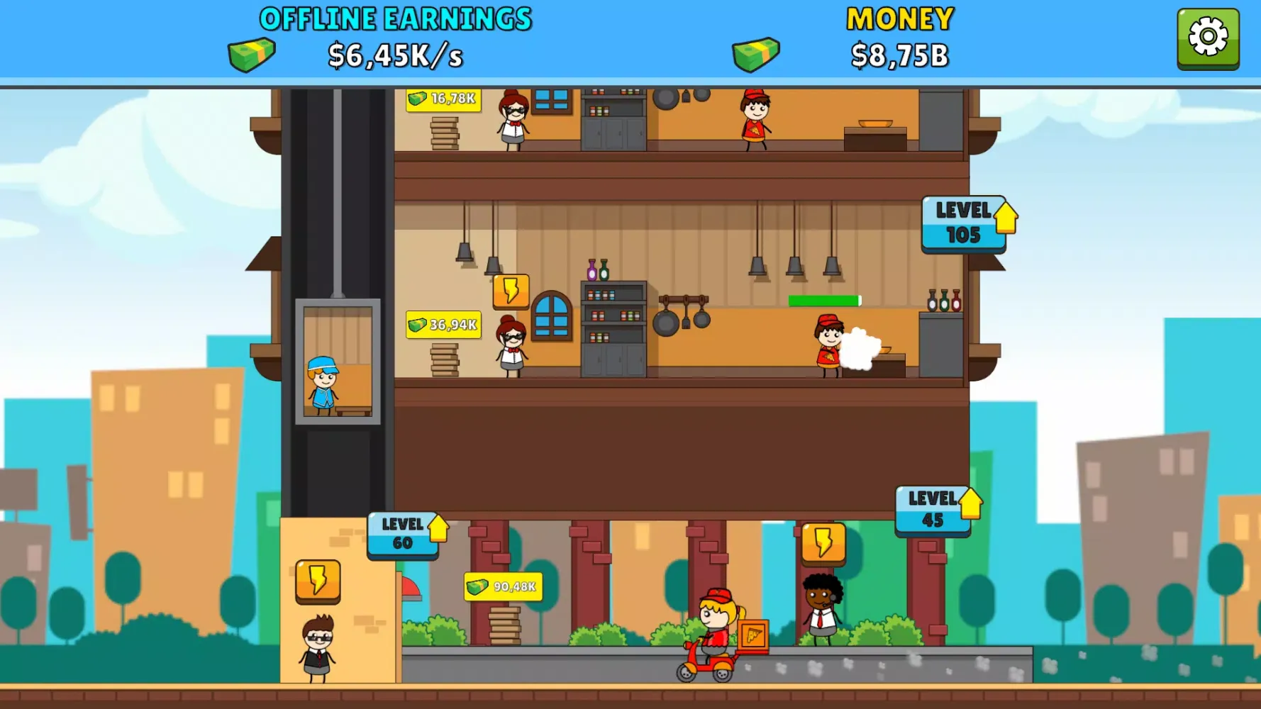 Idle Pizza Empire Screenshots