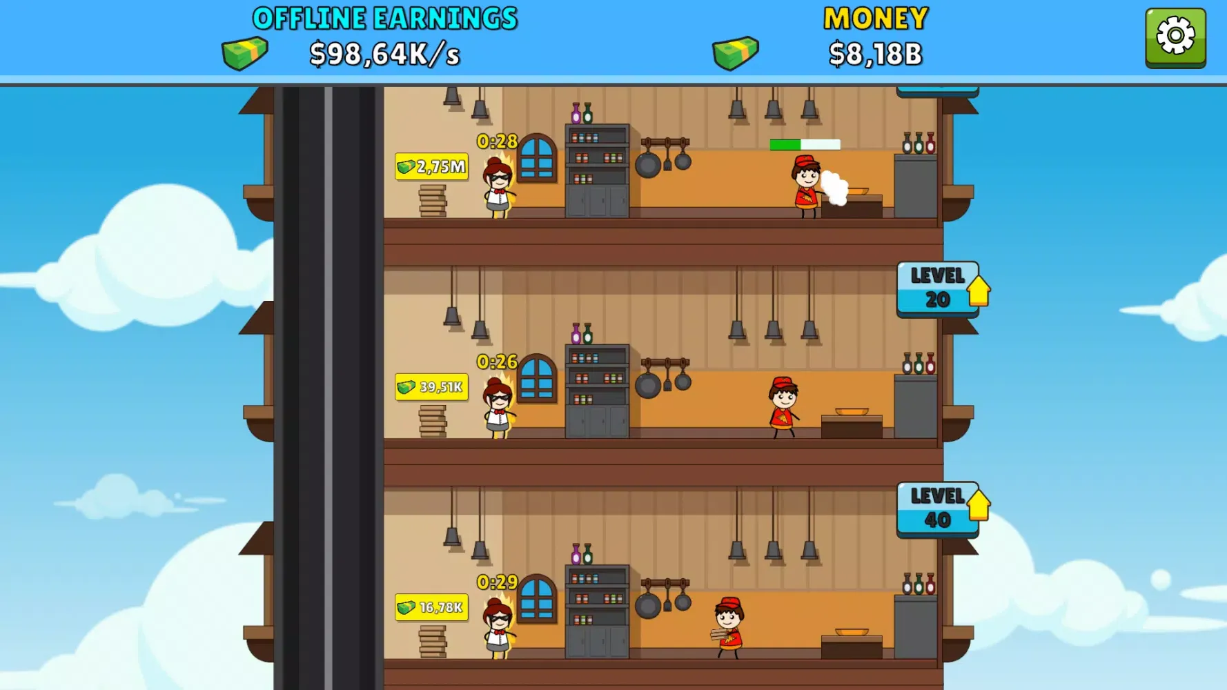 Idle Pizza Empire Screenshots