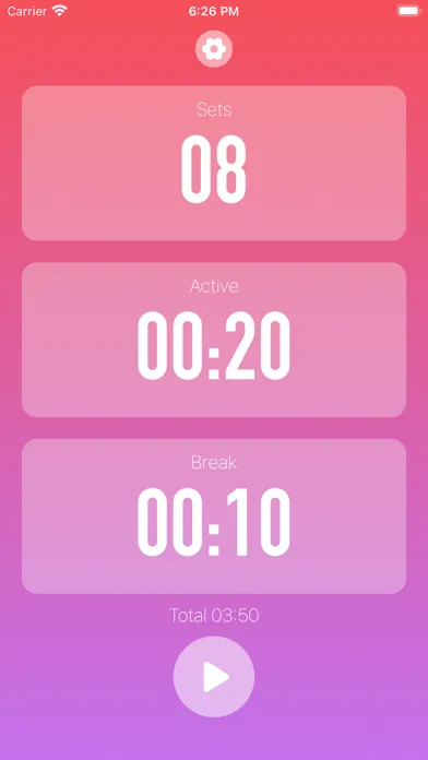 Training Timer - HIIT & Tabata स्क्रीनशॉट
