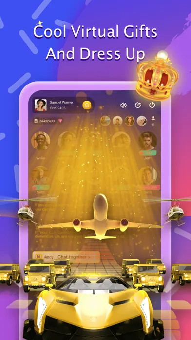UME- Group Voice Chat Rooms Ekran Görüntüleri