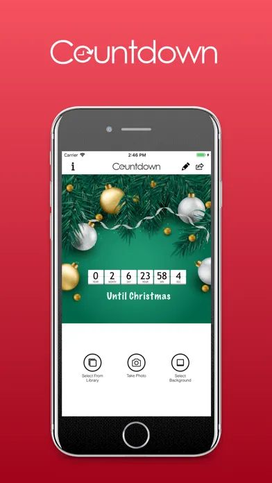 Tangkapan layar Christmas & New Year Countdown