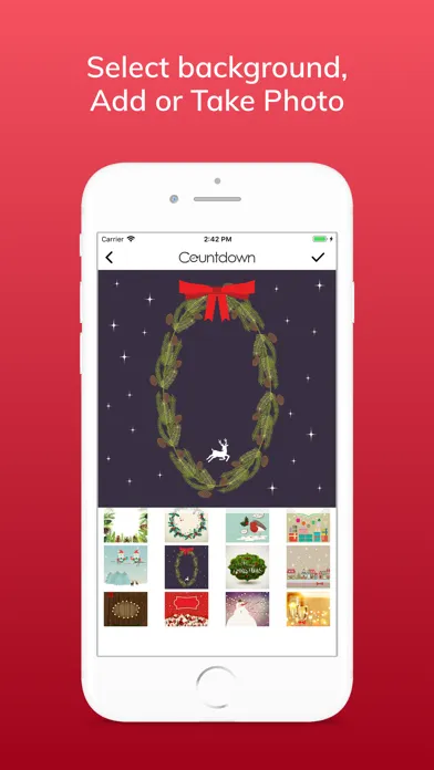 Tangkapan layar Christmas & New Year Countdown