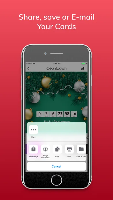 Tangkapan layar Christmas & New Year Countdown
