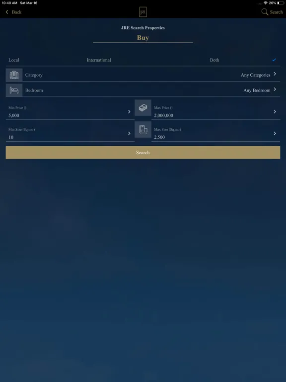 JRE - Just Real Estate iPad  スクリーンショット