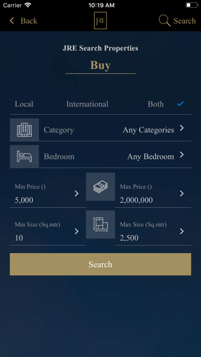 Tangkapan layar JRE - Just Real Estate