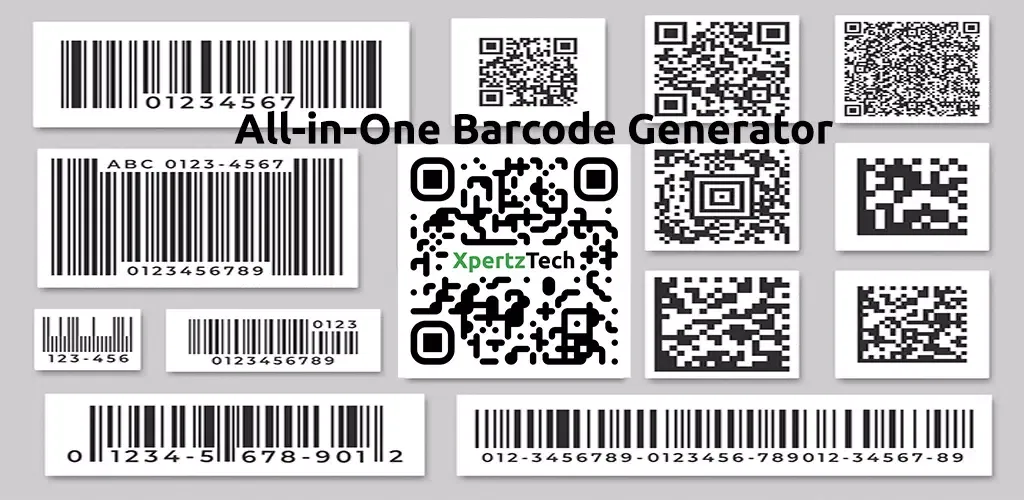 Ảnh chụp màn hình của All-in-One Barcode Generator
