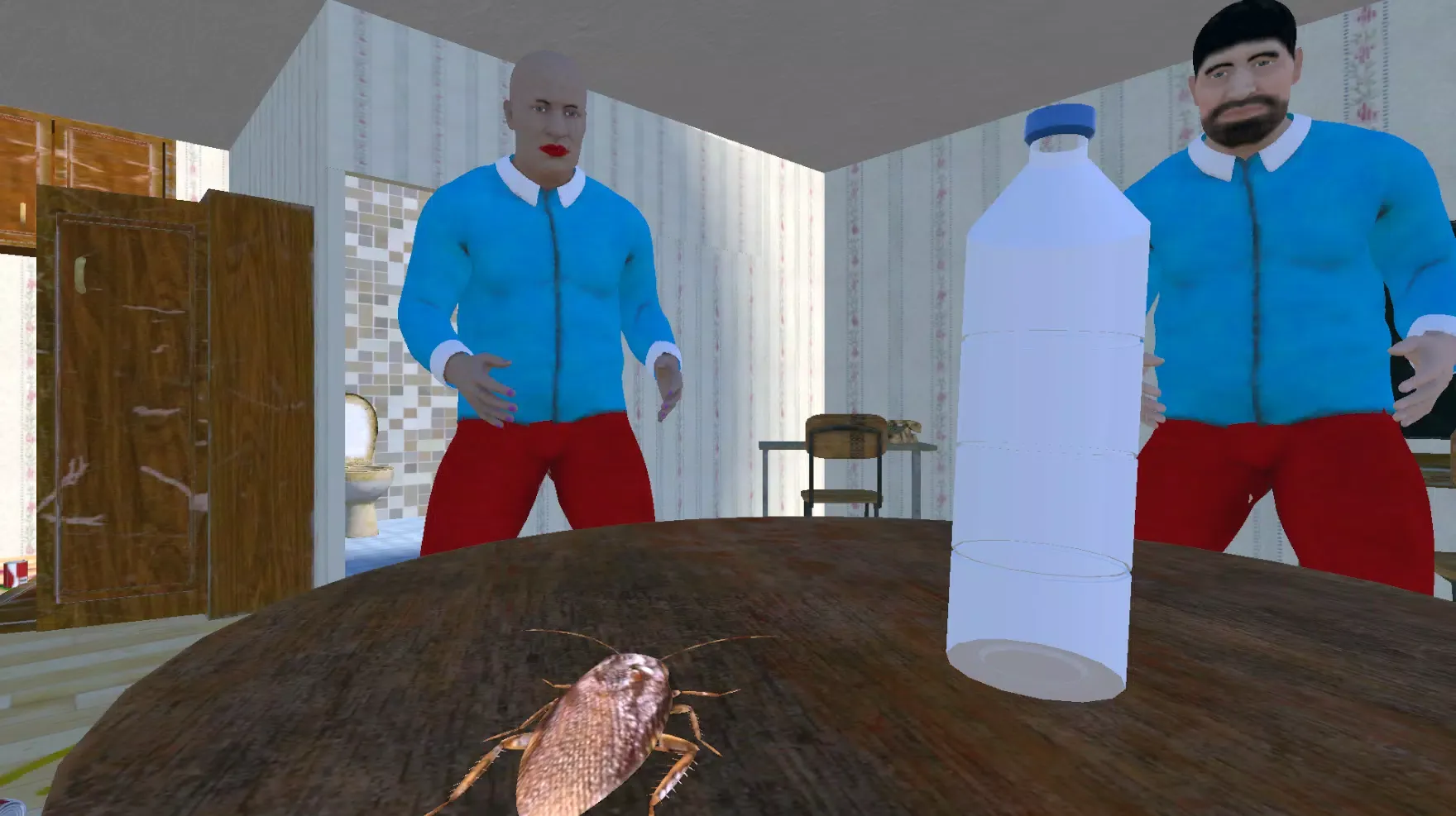 ภาพหน้าจอของ Cockroach Real Simulator