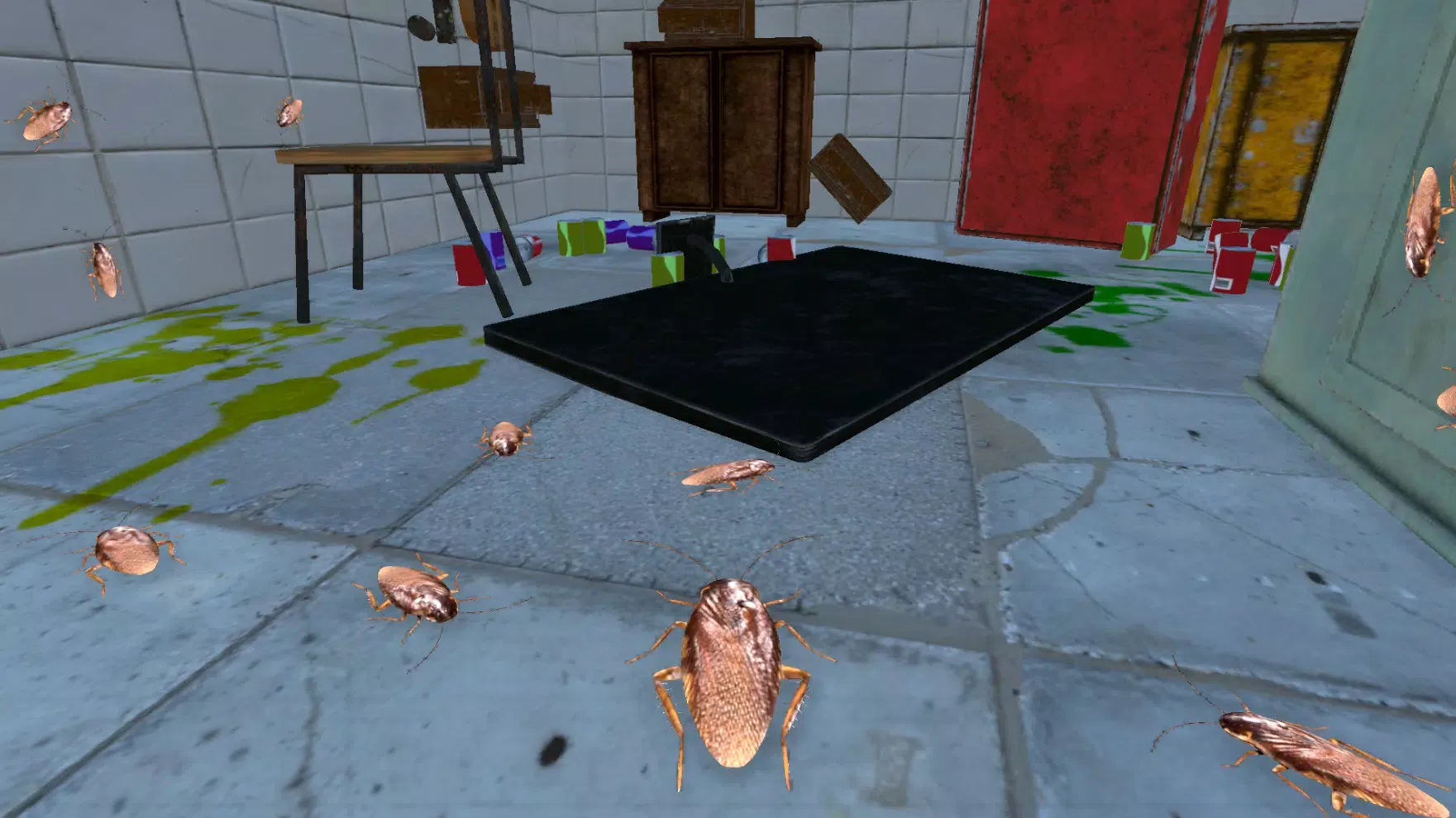 ภาพหน้าจอของ Cockroach Real Simulator