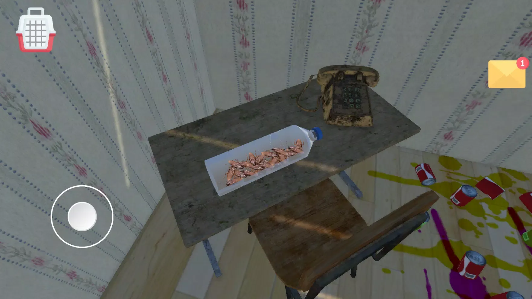 ภาพหน้าจอของ Cockroach Real Simulator