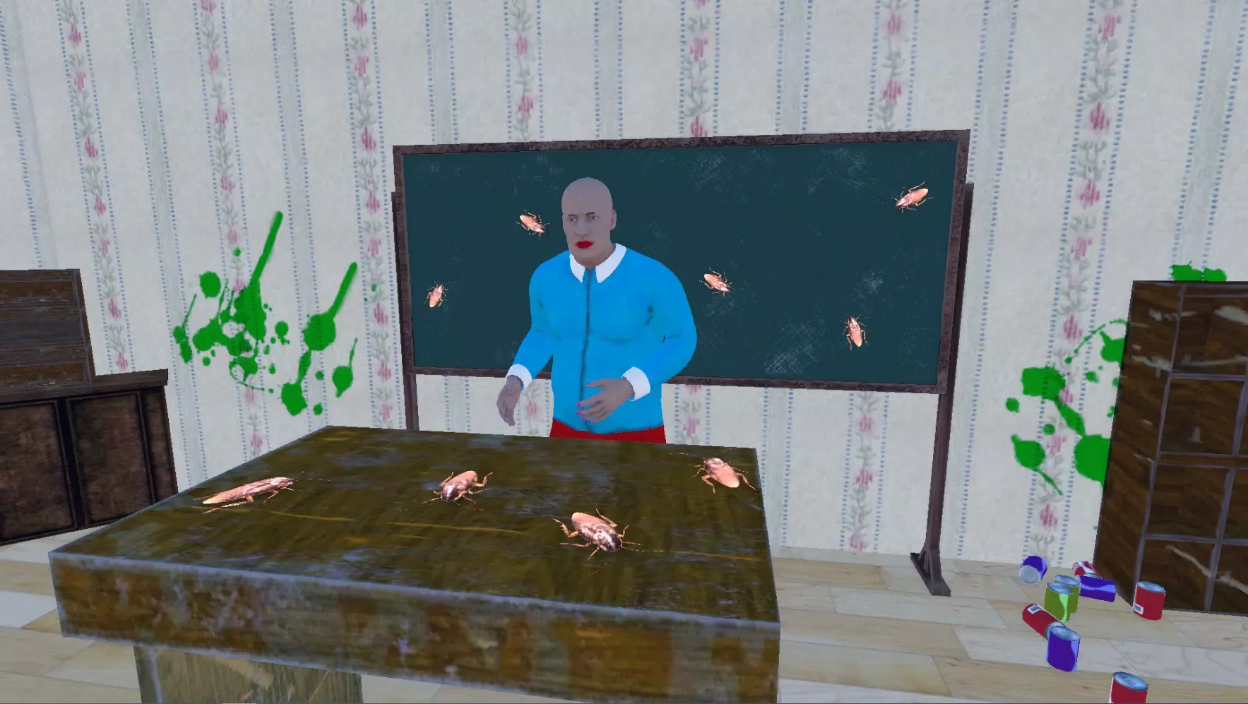 ภาพหน้าจอของ Cockroach Real Simulator