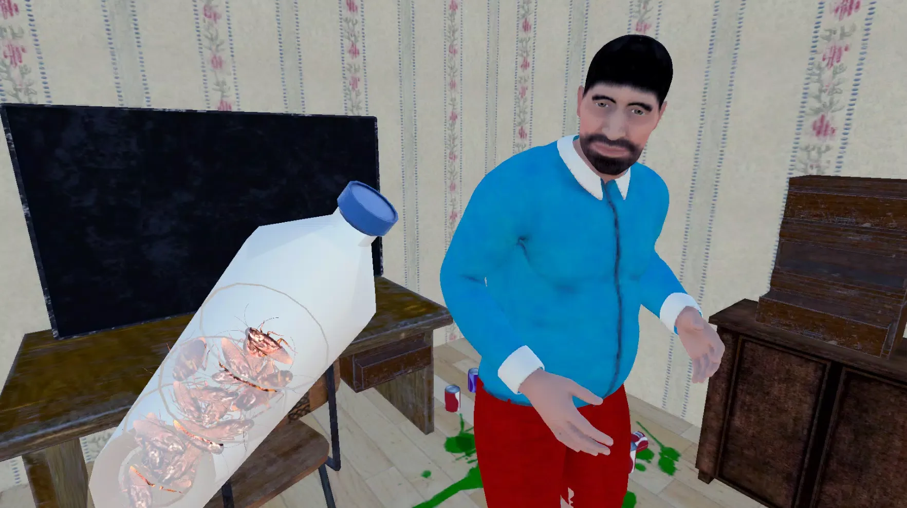 ภาพหน้าจอของ Cockroach Real Simulator