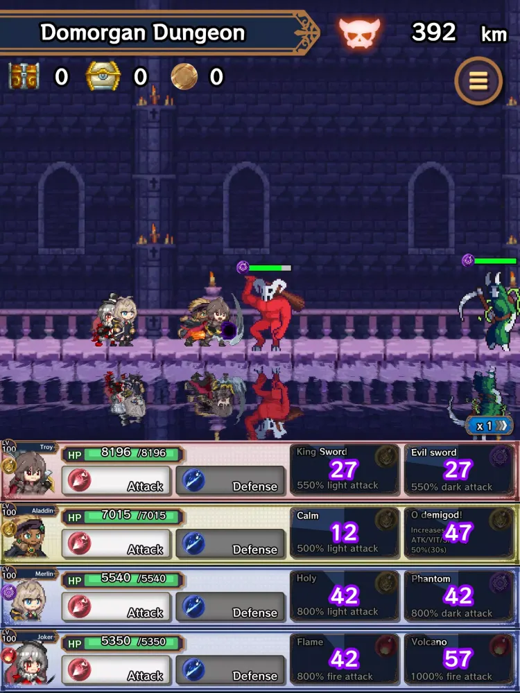 Capturas de pantalla de Rogue Dungeon Walkers