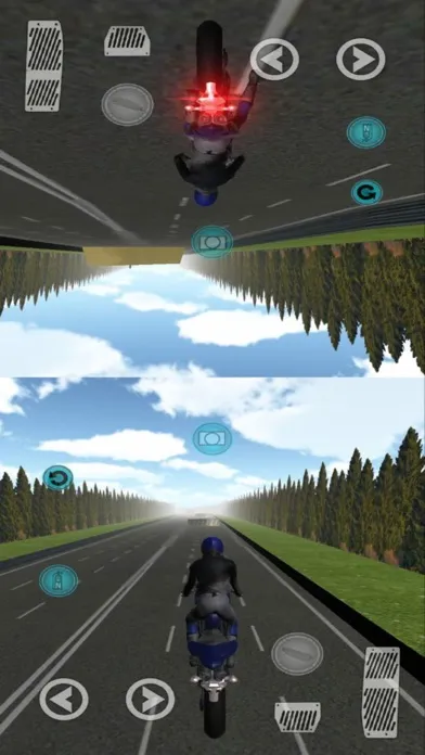 Two Player Motorcycle Racing应用截图