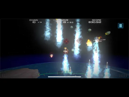Earth Defence Fingers iPad  Screenshots