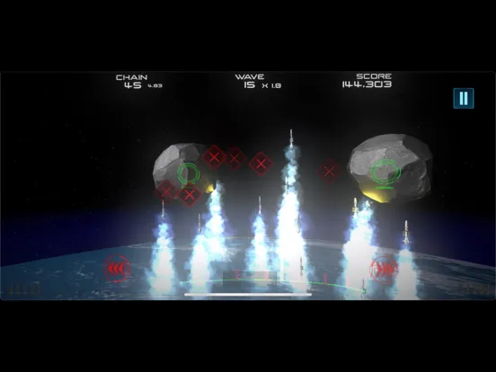 Earth Defence Fingers iPad  Screenshots