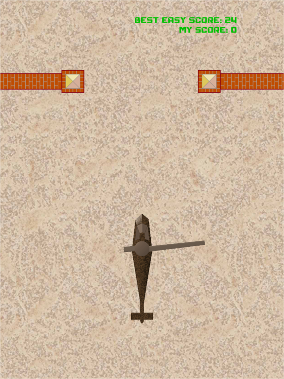 Tangkapan skrin Broken Copter Survival iPad 