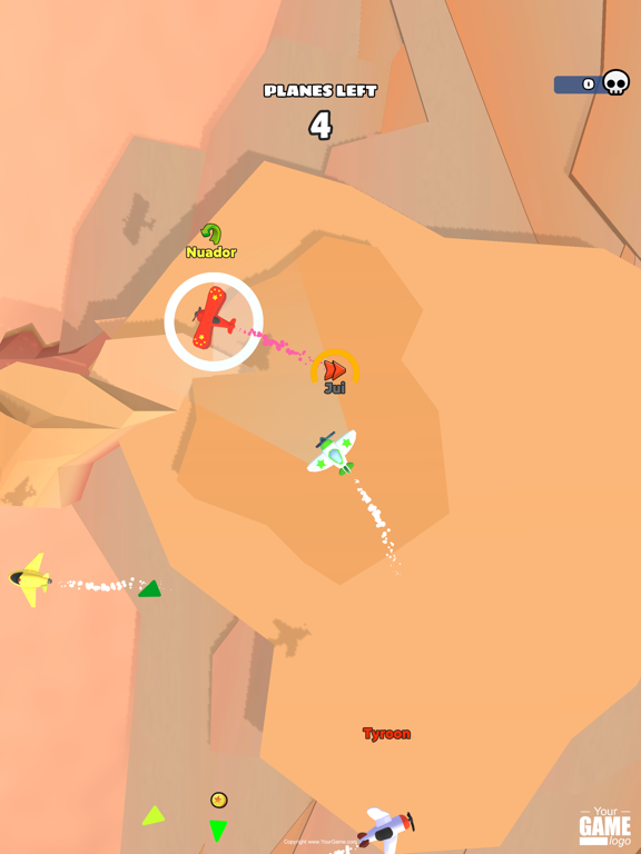 TinyPlanes.io iPad  Screenshots