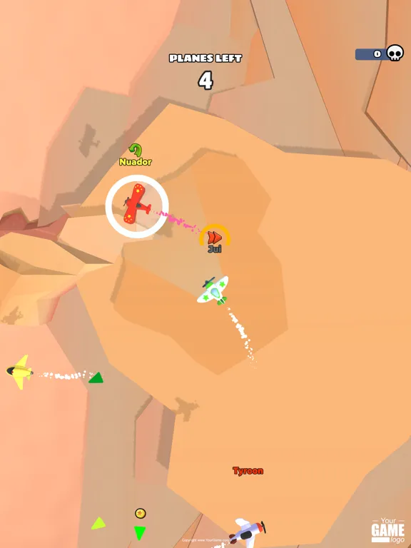 TinyPlanes.io iPad 應用截圖