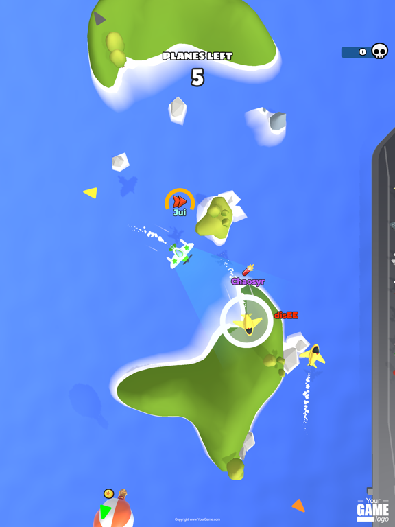 TinyPlanes.io iPad  Screenshots