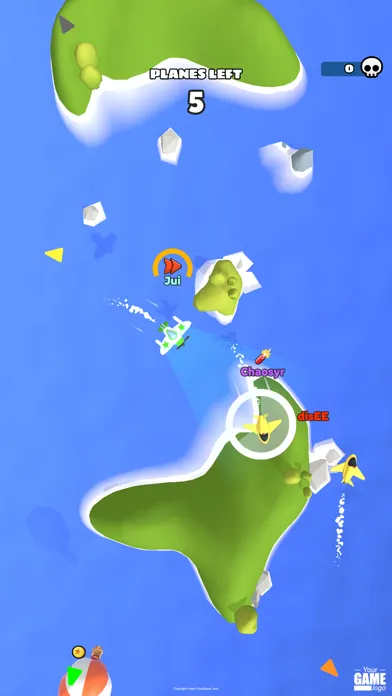 TinyPlanes.io應用截圖
