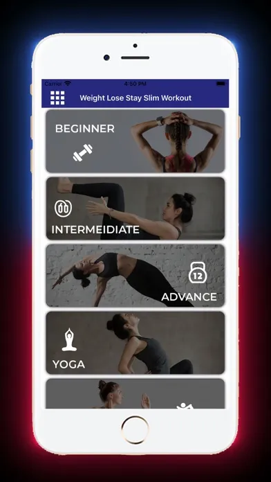 Captures d'écran de Weight Lose Stay Slim Workout