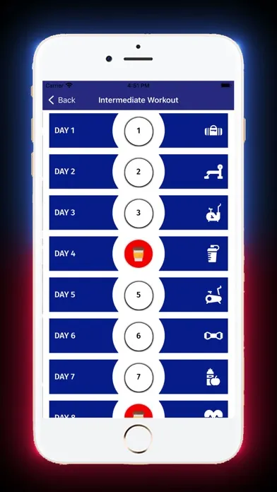 Captures d'écran de Weight Lose Stay Slim Workout