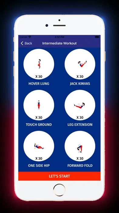 Captures d'écran de Weight Lose Stay Slim Workout