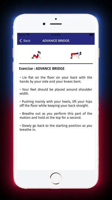 Captures d'écran de Weight Lose Stay Slim Workout