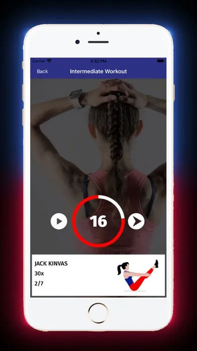 Captures d'écran de Weight Lose Stay Slim Workout