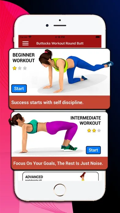 Tangkapan skrin Buttocks Workout Round Butt