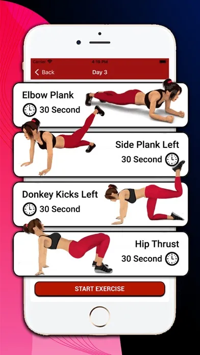 Tangkapan skrin Buttocks Workout Round Butt