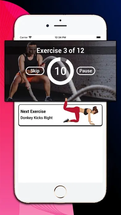 Tangkapan skrin Buttocks Workout Round Butt