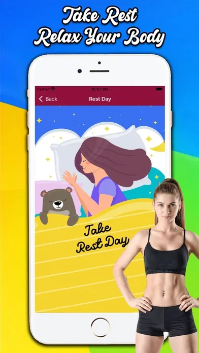 Abs Workout For Girls سکرین شاٹس