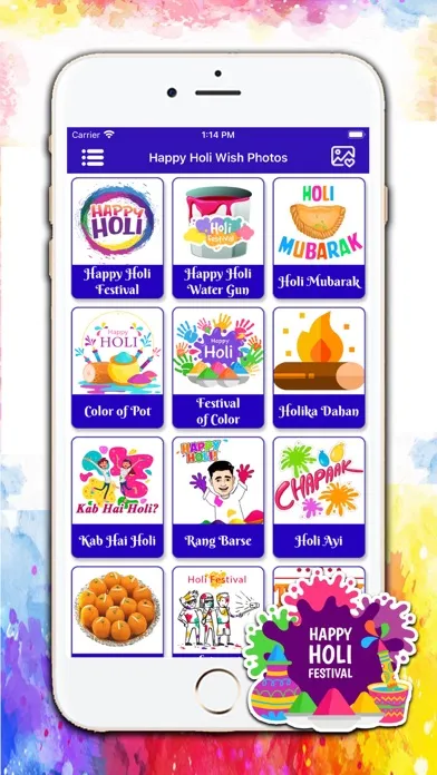 Happy Holi 2021 Holi Wishes Ekran Görüntüleri