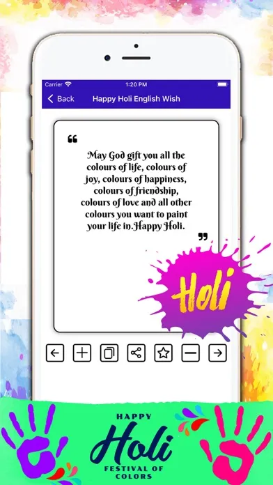 Happy Holi 2021 Holi Wishes Ekran Görüntüleri