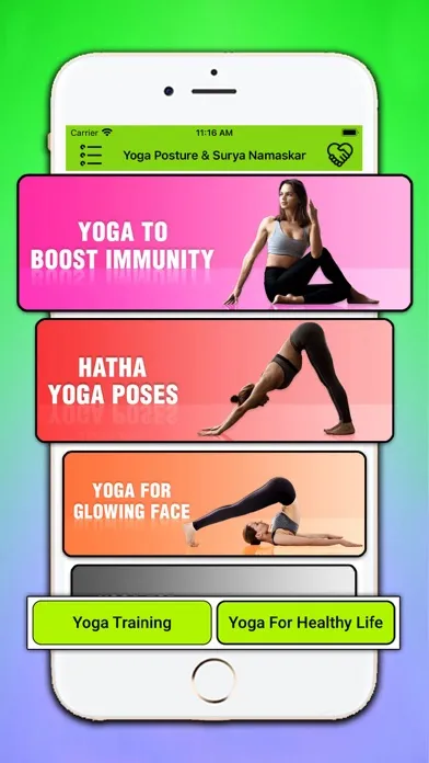 Yoga Posture & Surya Namaskar Screenshots