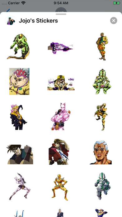 Jojo's Stickers应用截图