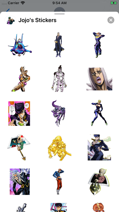 Jojo's Stickers应用截图