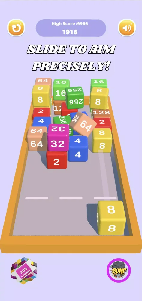 Chain Cube 2048 : Merge 3D Screenshots