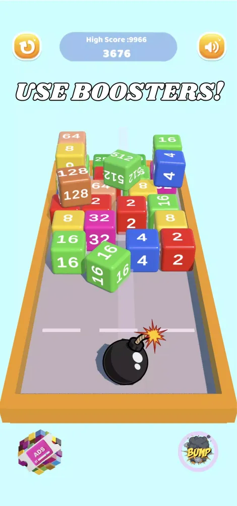 Chain Cube 2048 : Merge 3D Screenshots