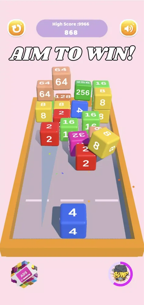 Chain Cube 2048 : Merge 3D Screenshots