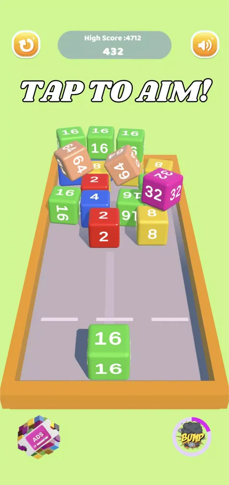 Chain Cube 2048 : Merge 3D Screenshots