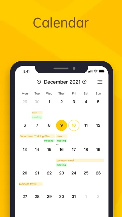 YYNote:todolist&memo&calendar سکرین شاٹس
