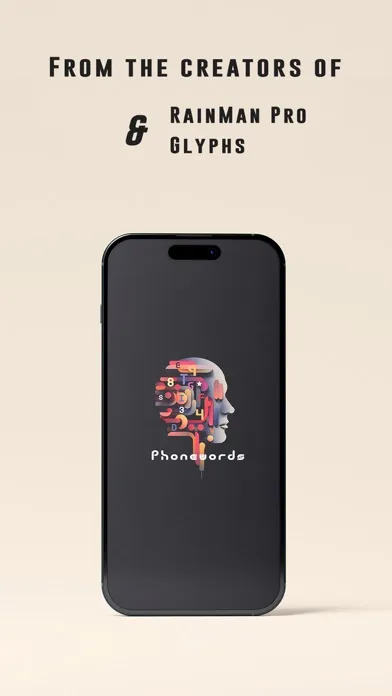 Phonewords Pro スクリーンショット