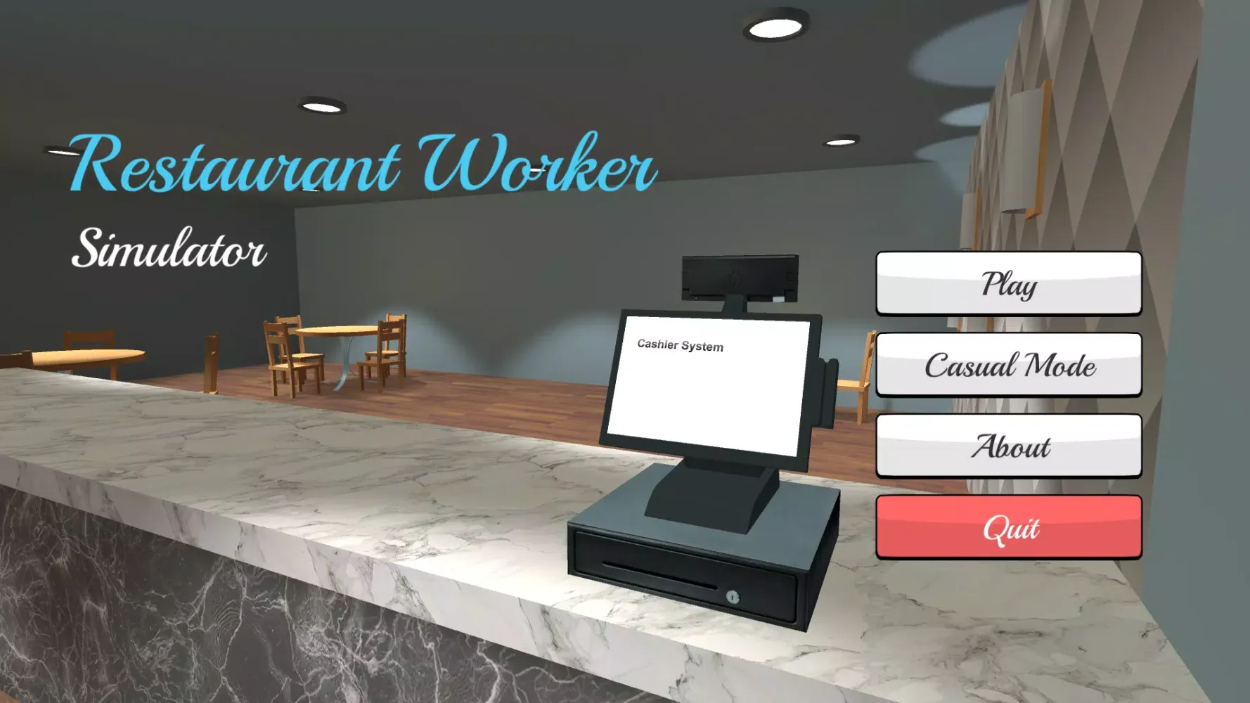 Tangkapan skrin Restaurant Worker Simulator